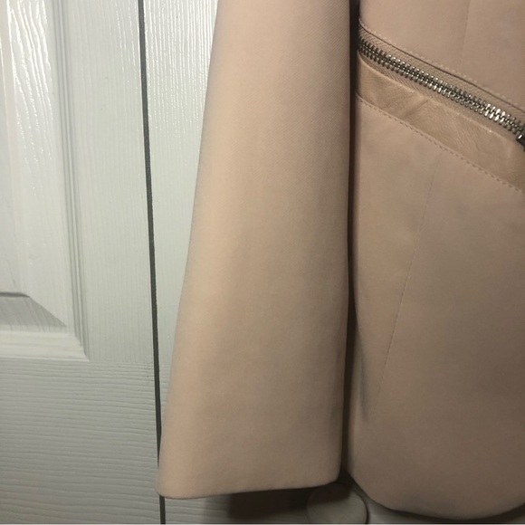 H&M Waterfall Classic Blazer Pale Pink 12 - Picture 4 of 9